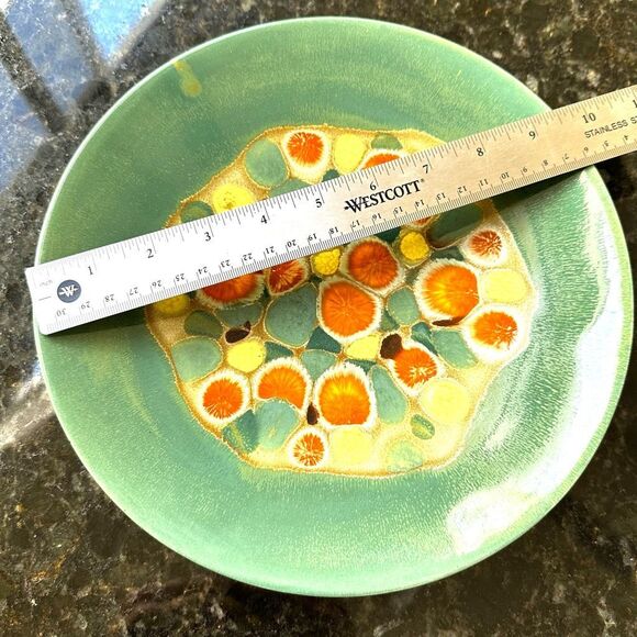 Madeline originals green scale pattern plate - Picture 4 of 9